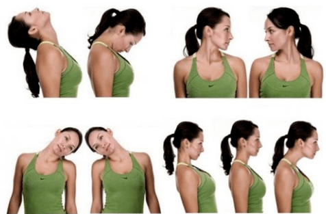 Gymnastics for cervical osteocondrosis