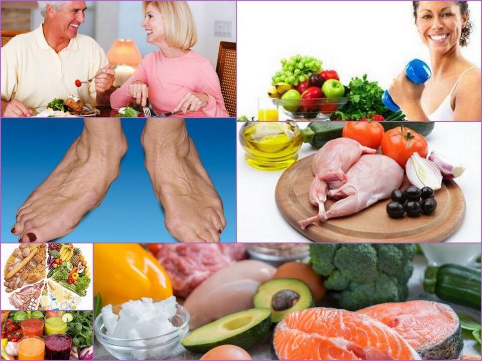 Principles of nutrition for those suffering from arthrosis of the knee joint